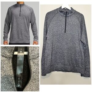 Lululemon Athletica Engineered Warmth Half Zip Pullover